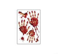 Décalques Mains de Zombie et Traces de Sang 30x20cm