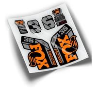DECALS AUTOCOLLANTS FOURCHE FOX 36 FACTORY 2021 BICOLORE WP424