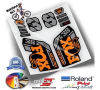 DECALS AUTOCOLLANTS FOURCHE FOX 38 FACTORY 2021 BICOLORE WP432
