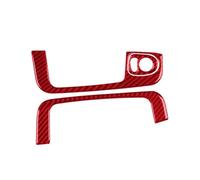 Décals réparation bouton Compatible avec Fiat 500 2012 2013 2014 2015 garniture poignée porte anneau bouton lève-vitre cadre autocollant accessoires voiture