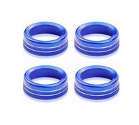 Décals réparation bouton Compatible avec Toyota pour Tacoma 2016 2017 2018 2019 2020 2021 2022 Garniture intérieure Bouton commutation climatisation AC Anneau autocollant