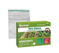 Décamp' - Nématodes HB Anti vers Blancs, otiorhynques et hannetons 25M - 50m²