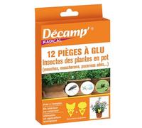Décamp - piege glu contre les insectes pour plantes en pot