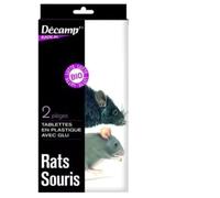 DECAMP' Raticide Souricide Appât Anti Rats Souris 6x25g