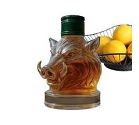 Decanter Per Whisky - Whisky Globo Decanter | Bicchieri Da Whiskyy | Bottiglia Di Liquore A Forma Di Cinghiale | Decanters Decorativo Per Whiskyy In Per Viaggi, Pensionamento, Matrimoni,