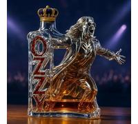 Decanter Whisky Figurine - 300ML Carafe A Decanter Vin, Carafe À Whisky En Forme De Groupe De Rock, Avec Couvercle Hermétique, Bouteille De Whisky Amusante En 3D, Distributeur D'alcool Verre(D)