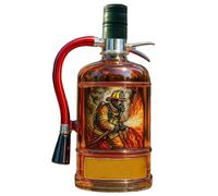 Decanter Whisky Figurine - Carafe A Decanter Vin, Sculptures De Bouteilles De Whisky En Forme D'extincteur, Ornements Uniques De Distributeurs D'alcool, Statues Intéressantes Carafes À Whisky En Verre