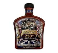 Décanteur à whisky commémoratif du 250e anniversaire des États-Unis, We The People Heritage Bouteille à whisky pour collectionneurs et affichage de bar à domicile, ustensiles de bar personnalisés pour