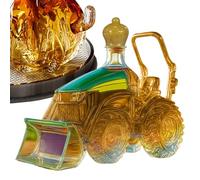 Décanteur de tequila | Bouteille de vodka en forme de tracteur - Décoration pour maison et vitrine familiale pour amateurs de boissons