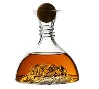 Décanteur de vin de 1800 ml - Grande capacité - Aérateur de vin pour maison, restaurant, collectionneur, dîner, dégustation, événement, mariage, bars