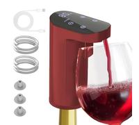 Décanteur de vin électrique - Distributeur de vin en quantité réglable | Distributeur de vin rechargeable par USB | Pompe à alcool en quantité réglable pour whisky, accessoires pour les passionnés