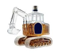 Décanteur de whisky 350 ml doseur en forme d'excavatrice