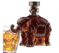 Décanteur en verre à whisky - Décanteurs à liqueur | Décanteur de Statue d'animal de bouteille de vin en verre | Décoration de la maison Centerpieces Bouteille d'alcool pour les amoureux des