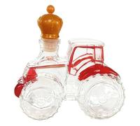 Décanteurs d'alcool, tracteur amusant 300 ml, décanteur de whisky voiture vide pour tequila, pour vin, vodka, maison, bureau, bar, hommes, papa, anniversaire, Noël, fêtes