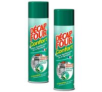 Decap Four Lot de 3 Aérosols 500 ml Nettoyant Ménager pour Fours traditionnels ou à Pyrolyse Mousse