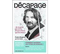 Collectif – Décapage N° 52 Hiver/Printemps 2015 – Comment naissent les titres de romans ? – Broché