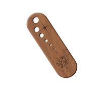 Décapant à légumes en bois portable avec poignée ergonomique pour enlever efficacement les feuilles de légumes