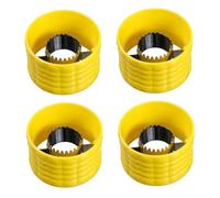 Décapant de maïs pour maïs en épi|.Décapant Cob, 4 pièces en acier inoxydable pour sur le, éplucheur à Rotation manuelle, 2.9x1.9 sur dissolvant pour la cuisine à domicile