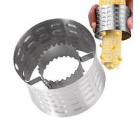 Décapant d'épi de maïs, outil d'épluchage de maïs, Séparateur d'éplucheur de en acier inoxydable 304, Fermeture éclair professionnelle antidérapante pour éplucheur de, outil de cuisine ergon