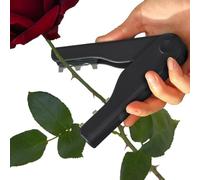 Décapant d'épine de rose - Outil de 5,55 pouces | Dissolvant en acier inoxydable ABS - Prise confortable, élimination des bavures de tige de fleur pour roses, pivoines, camélias, travail manuel rapide