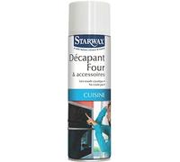 Starwax Décapant aérosol four et accessoires – Mousse active, avec soude caustique – 500 ml