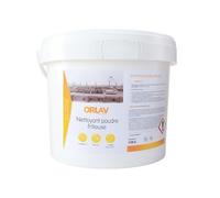 Décapant Friteuse en Poudre Puissant 10Kg - ORLAV DPF+ - Nettoyant Professionnel Cuisine - Élimine Graisses Incrustées & Résidus Cuisson - Usage Restauration & Collectivités