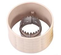 Décapant ménager avec poignée ergonomique antidérapante et design compact pour un épluchage rapide des grains de maïs humides et secs (beige)