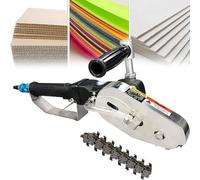 Décapant pneumatique de déchets de Carton, Machine de décapage de Papier de Carton Portable, Outil de Coupe de Bord, décapant de boîte en Carton, Hauteur de dent5mm