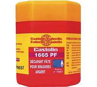 décapant - pour brasure gaz atg - 40% - 200g - sans cadmium - castolin 1665pf0200p