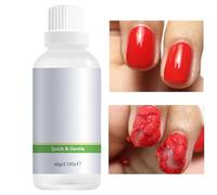 Décapant pour Gel, Nettoyant Décolleur de Colle à Ongles Acrylique 60 ml, Dissolvant Manucure Pédicure pour Femme Salon Maison Voyage Débutants