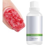 Décapant pour Gel - Nettoyant pour Vernis à Ongles 60ml | Solution Nettoyante Soin Manucure Pédicure pour Femmes Filles Maman à Domicile et Voyage