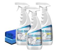 Décapant pour joints, nettoyant pour carrelage et joints en spray, nettoyant extra puissant pour carrelage, nettoyant multi-usages pour cuisine, lavabo, salle de bain et murs carrelés (3Pcs)