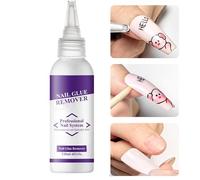 Décapant Pour Ongles Pressés | Dissolvant de Colle à Gel 120 ml pour Ongles Autocollants,Solution de Nettoyage Manucure à Séchage Rapide pour Soin Quotidien des Femmes et Filles