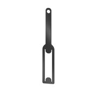 Décapant pour pompe de piscine en fer robuste - Design demi-circulaire - Revêtement antirouille pour un entretien facile - Rangement facile - Accessoires pour pompes de piscine