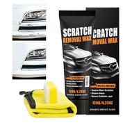 Décapant pour Rayures de Voiture | de polissage de détail - Pâte 120g Élimination Rayures Peinture Auto - pour SUV, 4x4, Pick-up, Berline, Camion, Pare-brise, Vitre, Phare, Panneau, Porte