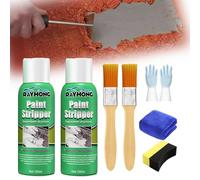 Décapant Rayhong, Décapant Ray Hong, Décapant efficace Rayhong pour peinture automobile, Décapant pour peinture métallique, Correction et retrait de graffitis sur mur, pour métal et bois (2 pièces)