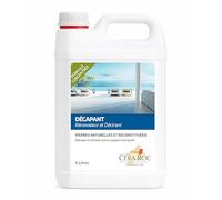 Décapant-Rénovateur Pierres Naturelles - Décrassant Puissant - Élimine Cires légères & Encrassement - Pour Pierre Calcaire, Travertin, Carreau Ciment, Ardoise, Terrasse - Restaure les Sols (5 Litres)