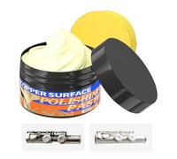 Décapant Rouille Métal - 30ml Crème De Restauration Pour Instruments De Musique En Laiton Avec Éponge,Pâte À Polir Pour Métal Cuivre Or Argent Chrome Trompette Saxophone Instruments En Laiton