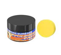 Décapant Rouille Métal | 30ml Crème De Restauration Pour Instruments De Musique En Laiton Avec Éponge | Pâte À Polir Pour Métal Cuivre Or Argent Chrome Trompette Saxophone Instruments En Laiton