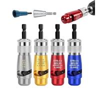 Décapeur de fil manuel - dénudeur de câble de forage, outil de torsion de | 5 pièces kit de dénudage de fil de forage, dénudeur, outil de torsion de fil, kit de dénudage de câble pour réparation