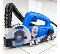 Décapeur de Joints Électrique 1200W, Machine de Nettoyage de Joints de Carrelage avec Aspiration, Grattoir 9000RPM avec Lame Diamant pour Rénovation Sol Cuisine et Salle de Bain
