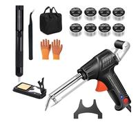 Décapeur laser,soudure laser multifonction,soudeur laser portable,dérouilleur laser,soudeuse laser pour métaux inclut 8 bobines de fil à souder soudage,dérouillage,découpe (Noir, Chaleur intérieure)