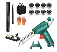 Décapeur laser,soudure laser multifonction,soudeur laser portable,dérouilleur laser,soudeuse laser pour métaux inclut 8 bobines de fil à souder soudage,dérouillage,découpe (Vert, Chaleur externe)