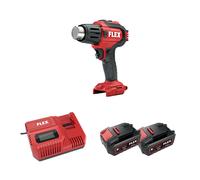 Décapeur thermique 18V HG 530 18 + 2 batteries 5 Ah + 1 chargeur CA 12/18 230/CEE FLEX