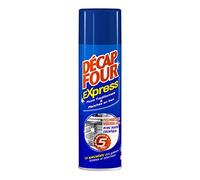 Décap'Four Express - Aérosol (400mL) - Nettoyant Four Ultra Dégraissant - Formule Avec Soude Caustique