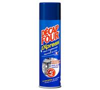 DECAP FOUR Lot de 2 Express - Aérosol (500Ml) - Nettoyant Four Ultra Dégraissant - Formule Avec Soude Caustique
