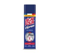 DECAPFOUR Express - Ultra-Dégraissant et Rapide - Mousse Active - Idéal pour Fours Traditionnels, Inserts et Barbecues - Super Puissant - Efficace en 5 min - Fabriqué en France - Aérosol 500 mL