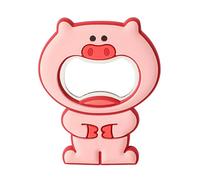 Décapsuleur 2 en 1 sur le thème des animaux accrocheurs pour réfrigérateur Outil de cuisine en PVC facile à utiliser Ouvre-bouteille en forme d'animal