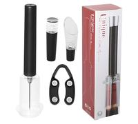 Décapsuleur à pression d'air avec aérateur - Kit de retrait de bouchon de type aiguille, outil d'ouverture de vin portable, pour les amateurs de vin, les buveurs décontractés et les réunions sociales
