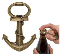Décapsuleur ancre marine ouvre bouteille pour porte-clés, décoration ou un navigateur ou un passionné de la mer et des bateaux